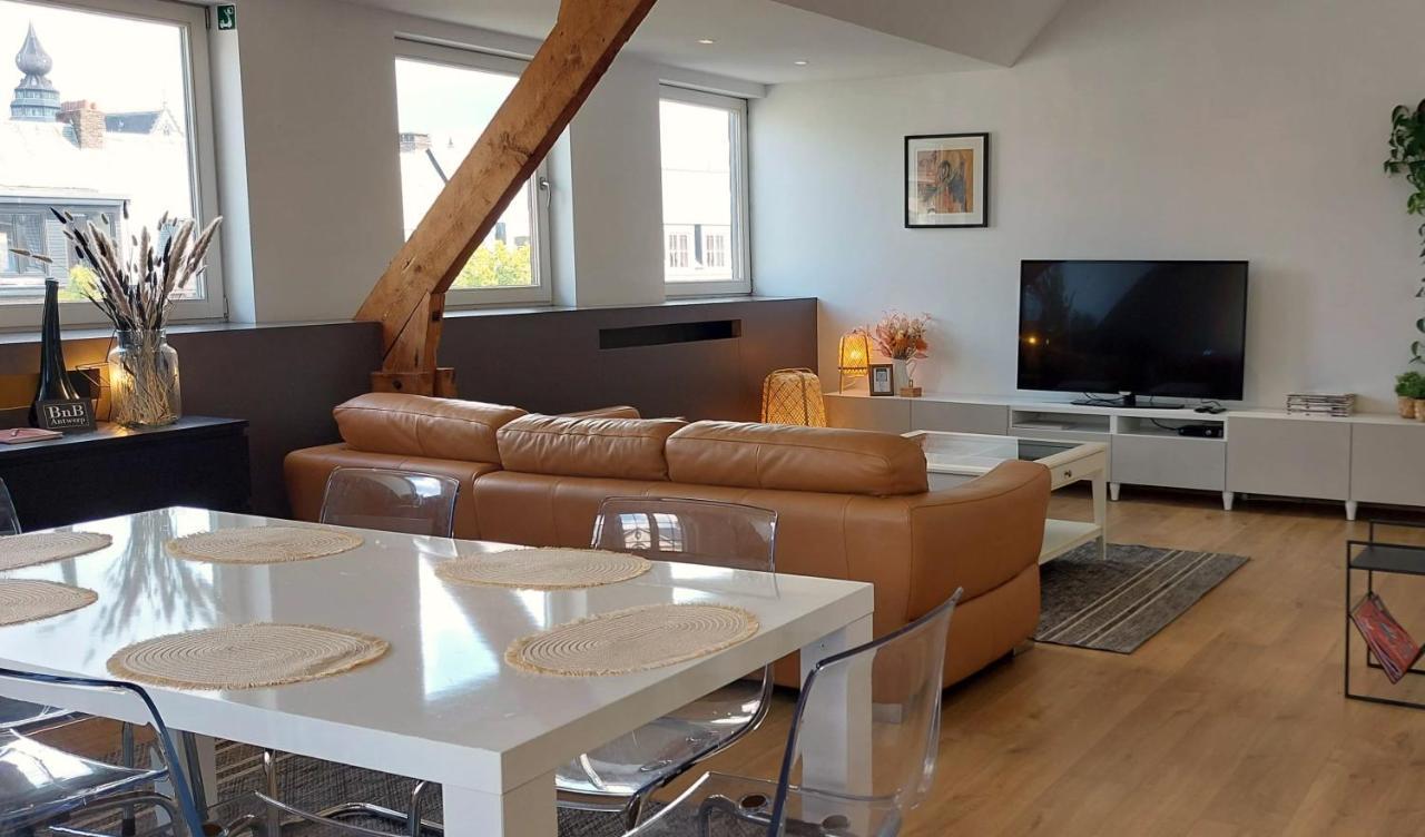 The Roof - Rooftop Appt In Historical Center Anversa Esterno foto